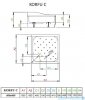 Radaway Brodzik kwadratowy Korfu C 80x80 4C88400-03
